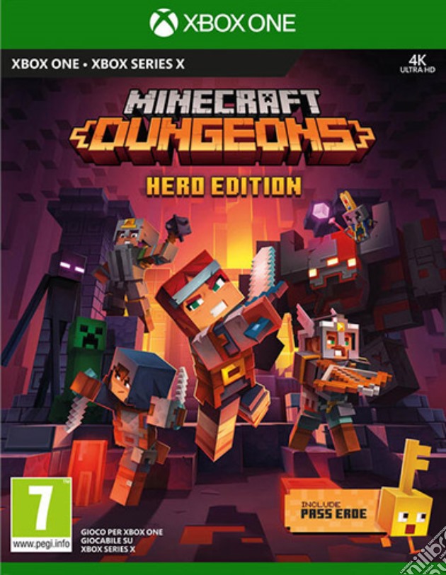 Minecraft Dungeons Hero Edition videogame di XONE