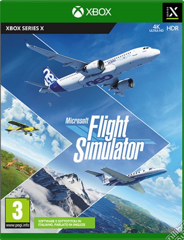 Flight Simulator videogame di XBX