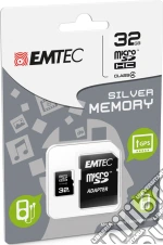 MicroSD + Adapter 32GB Silver (MP3-MP4) game acc
