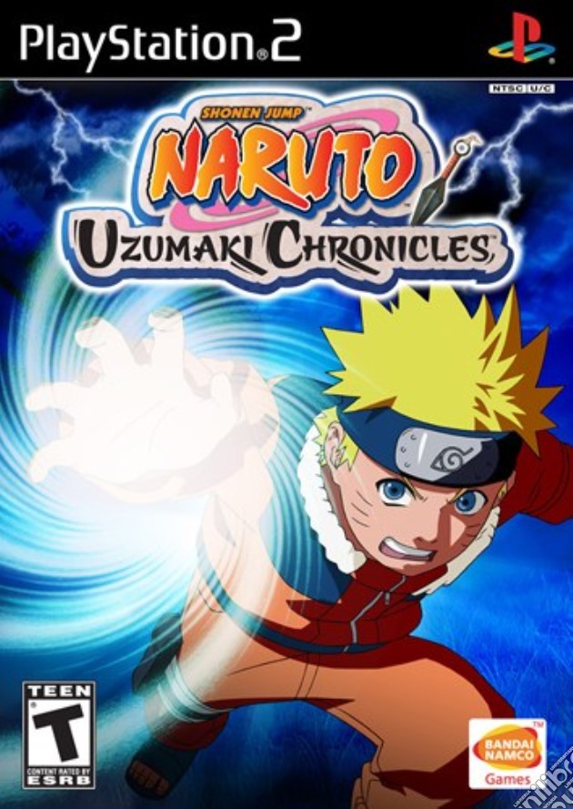 Naruto Uzumaki Chronicles videogame di PS2
