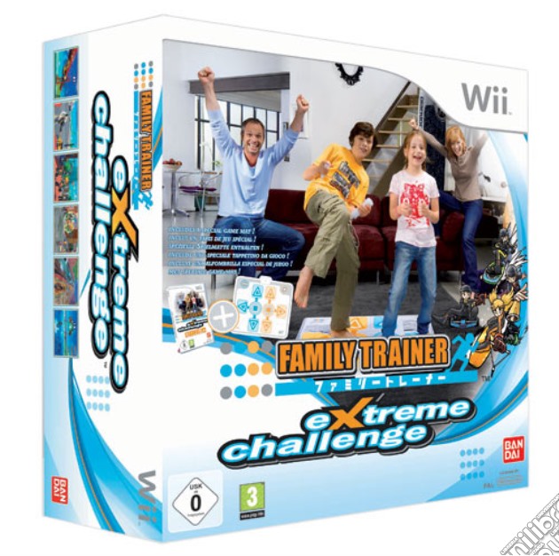 Family Trainer Extreme Challenge videogame di WII