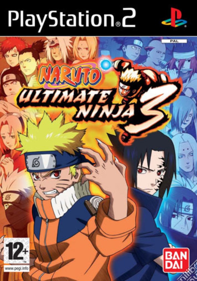Naruto Ultimate Ninja 3 videogame di PS2