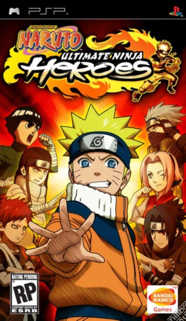 Naruto Ultimate Ninja Heroes videogame di PSP
