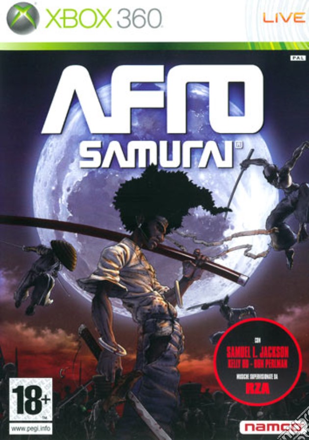 Afro Samurai videogame di X360