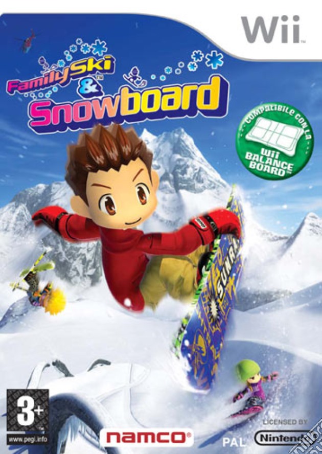 Family Ski And Snowboard videogame di WII