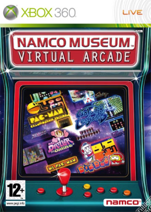 Namco Museum Virtual Arcade videogame di X360