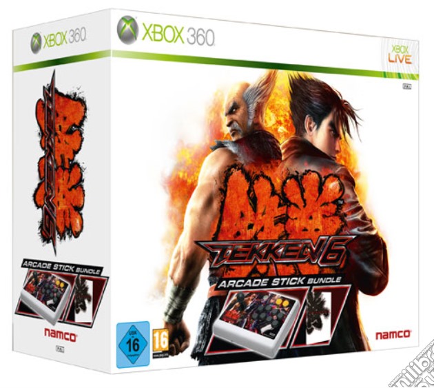 Tekken 6 Arcade Stick Bundle videogame di X360