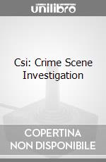 Csi: Crime Scene Investigation videogame di PC
