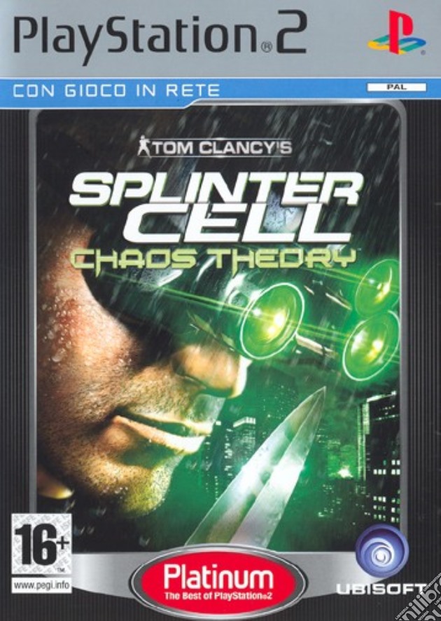 Splinter Cell Chaos Theory videogame di PS2