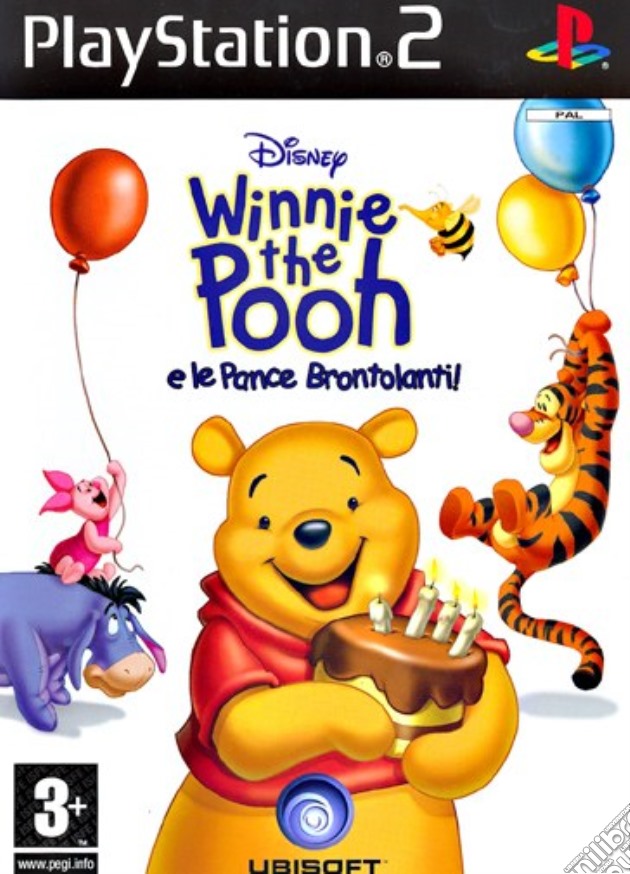 Winnie the Pooh Rumbly Tumbly videogame di PS2