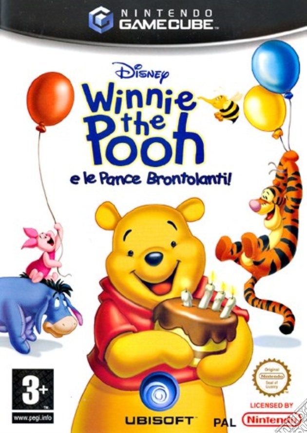 Winnie the Pooh Rumbly Tumbly videogame di G.CUBE
