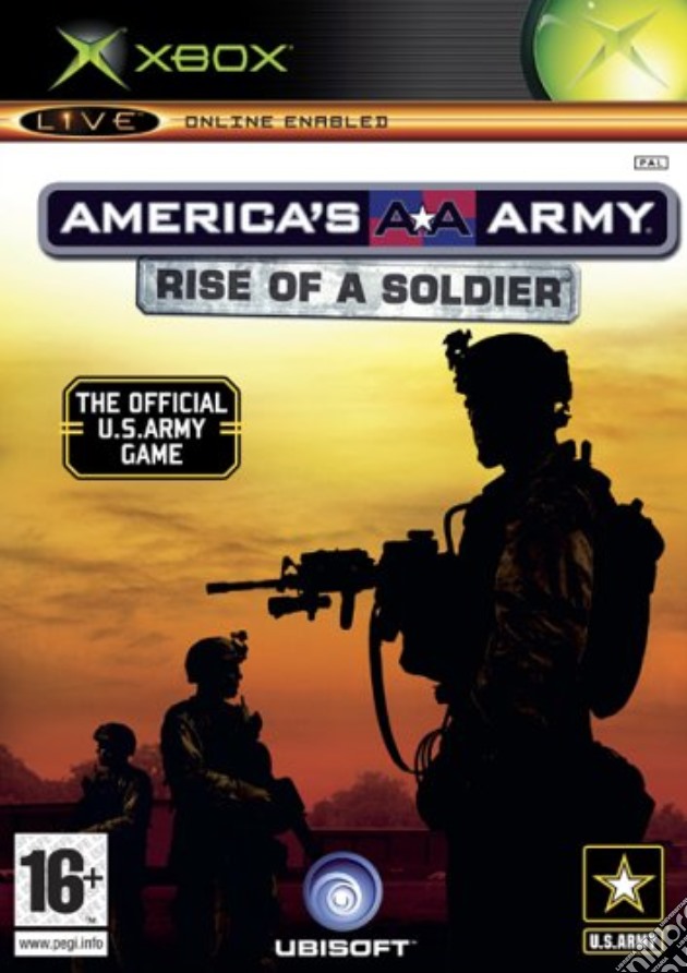 America's Army: Rise of a Soldier videogame di XBOX