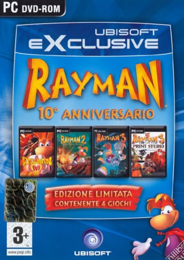 Rayman 10 Anniversario KOL videogame di PC