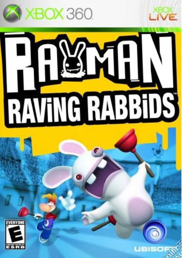 Rayman Raving Rabbids videogame di X360