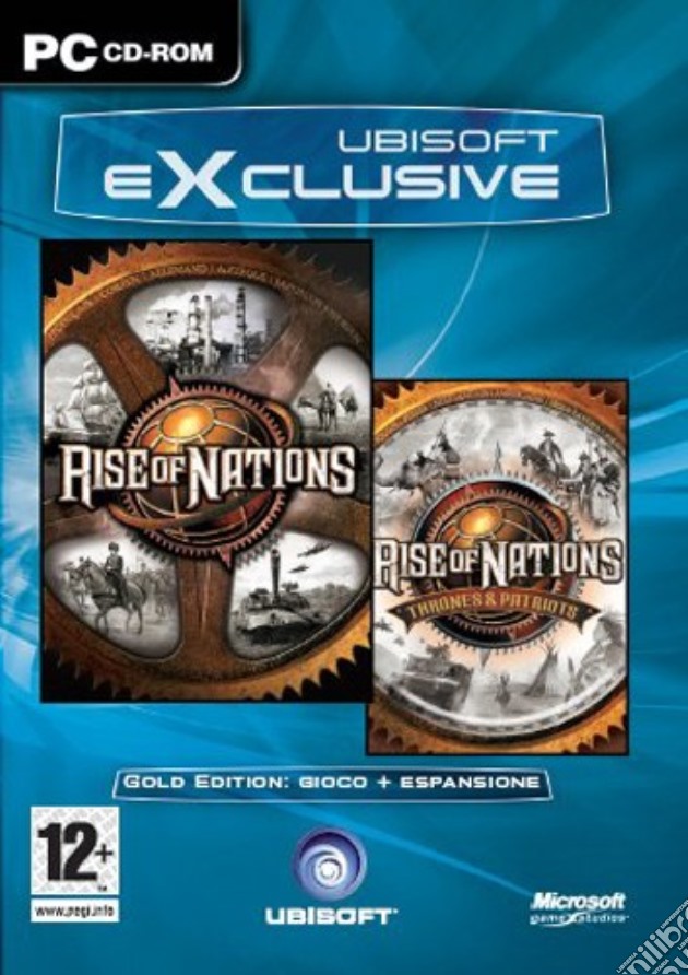 Rise of Nations Gold KOL videogame di PC