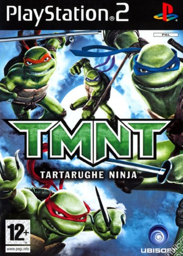 Teenage Ninja Mutant Turtles videogame di PS2