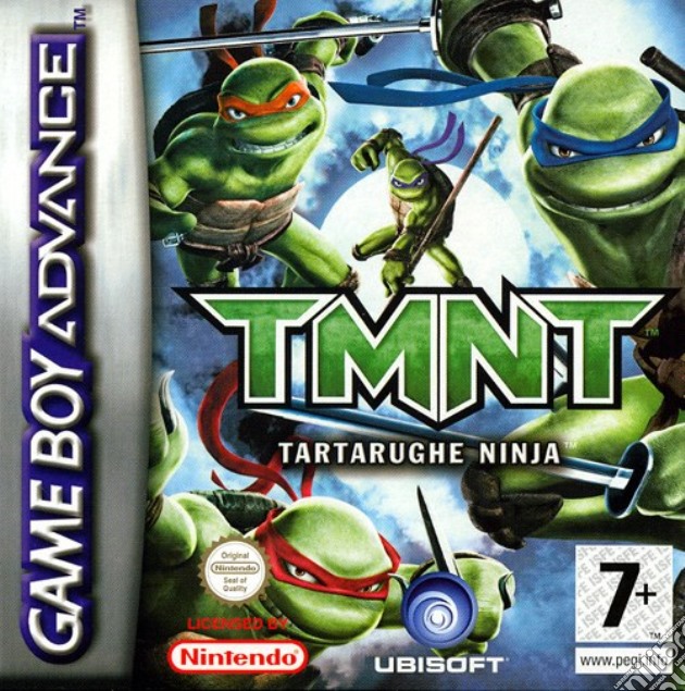 Teenage Ninja Mutant Turtles videogame di GBA