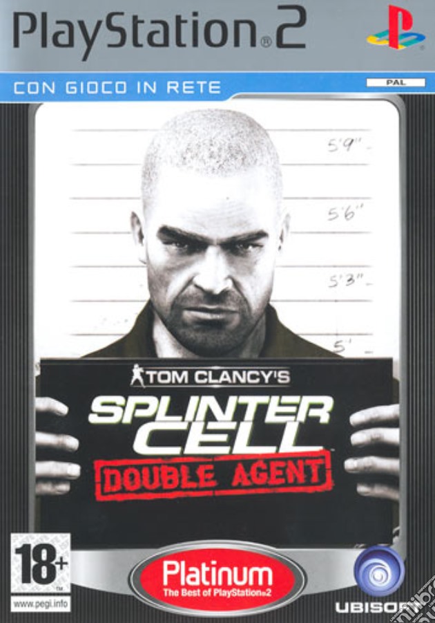 Splinter Cell Double Agent PLT videogame di PS2