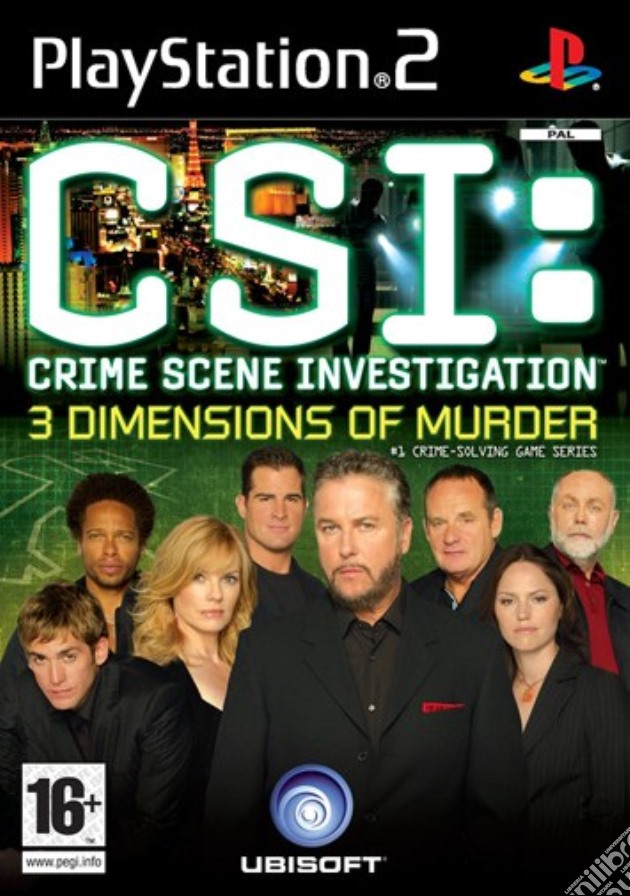 CSI - Crime Scene Investigation videogame di PS2