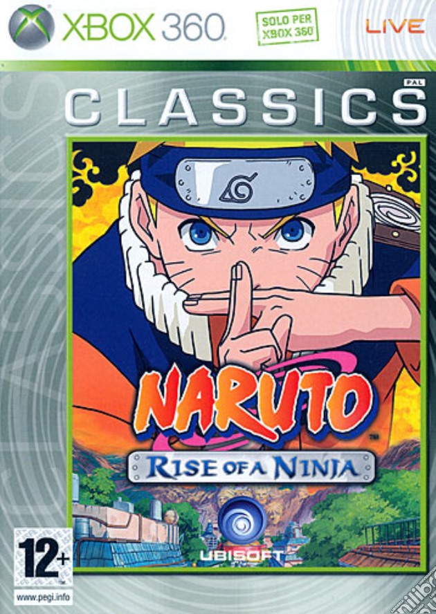 Naruto Rise of a Ninja videogame di X360