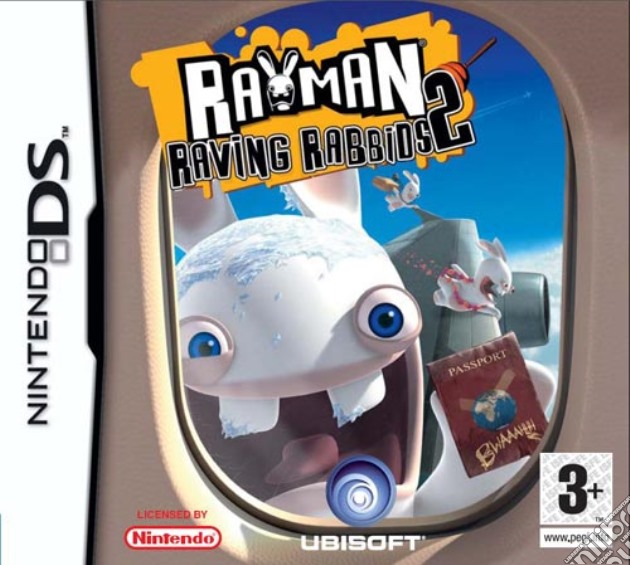 Rayman Raving Rabbids 2 videogame di NDS