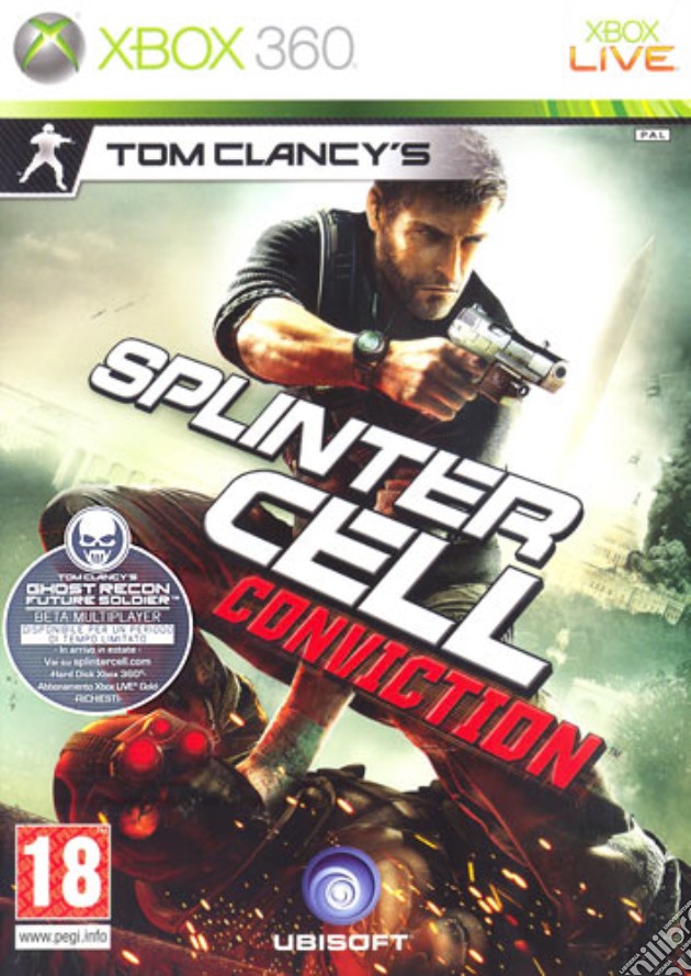Tom Clancy's Splinter Cell Conviction videogame di X360