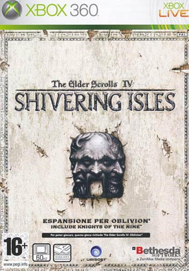 Oblivion: Shivering Isles videogame di X360