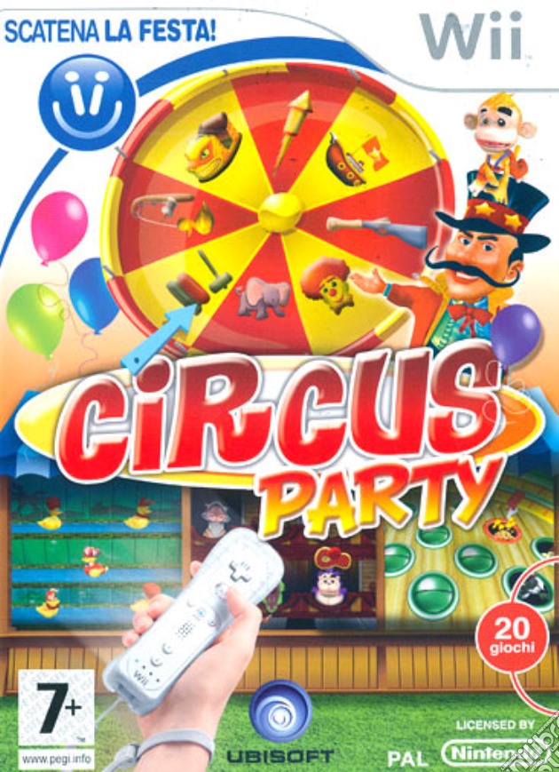 Playzone Circus Party videogame di WII