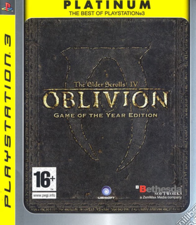 Oblivion: Game Of The Year PLT videogame di PS3