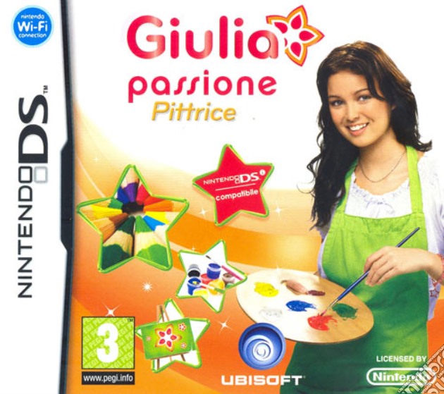 Giulia Passione Pittrice videogame di NDS