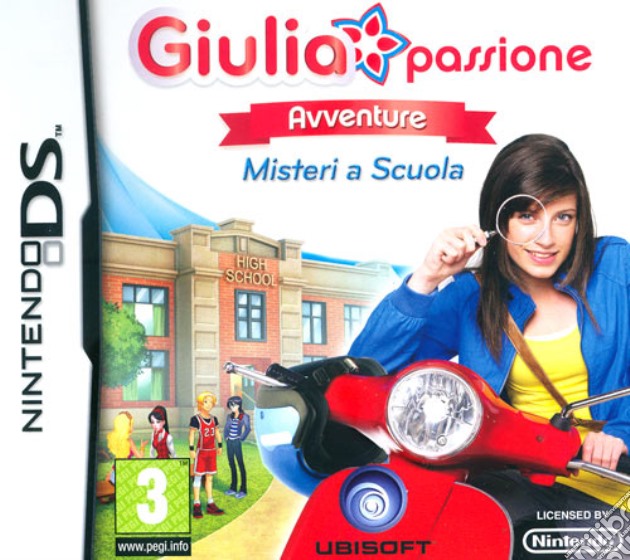 Giulia Passione Avventure Misteri Scuola videogame di NDS