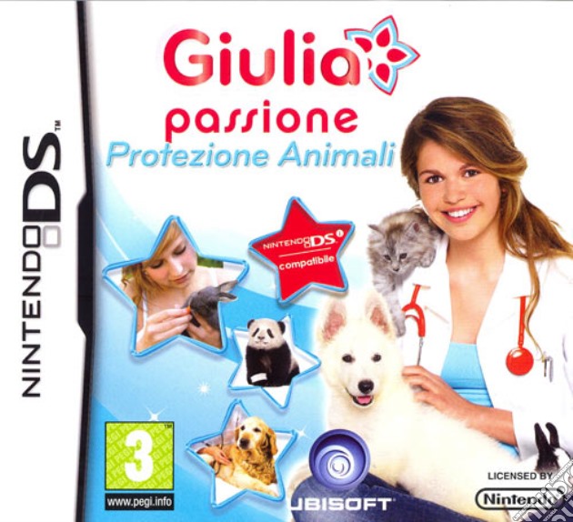 Giulia Passione Protezione Animali videogame di NDS