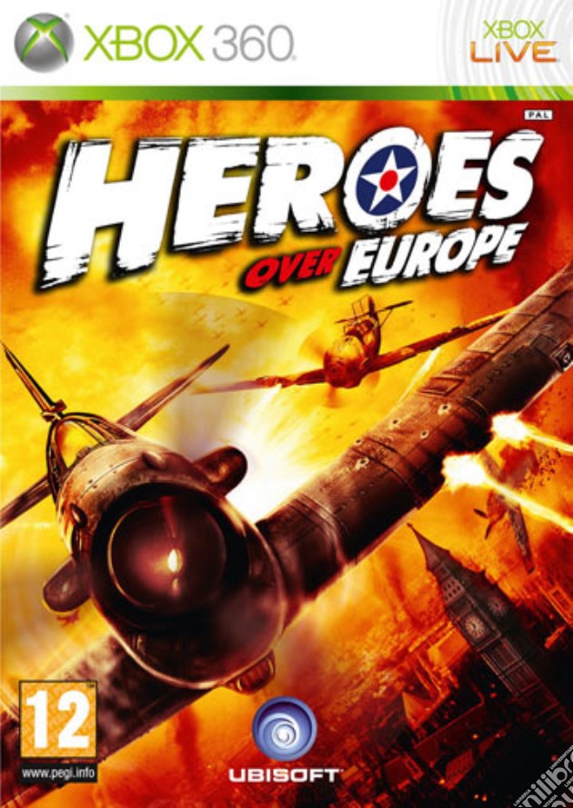Heroes Over Europe videogame di X360