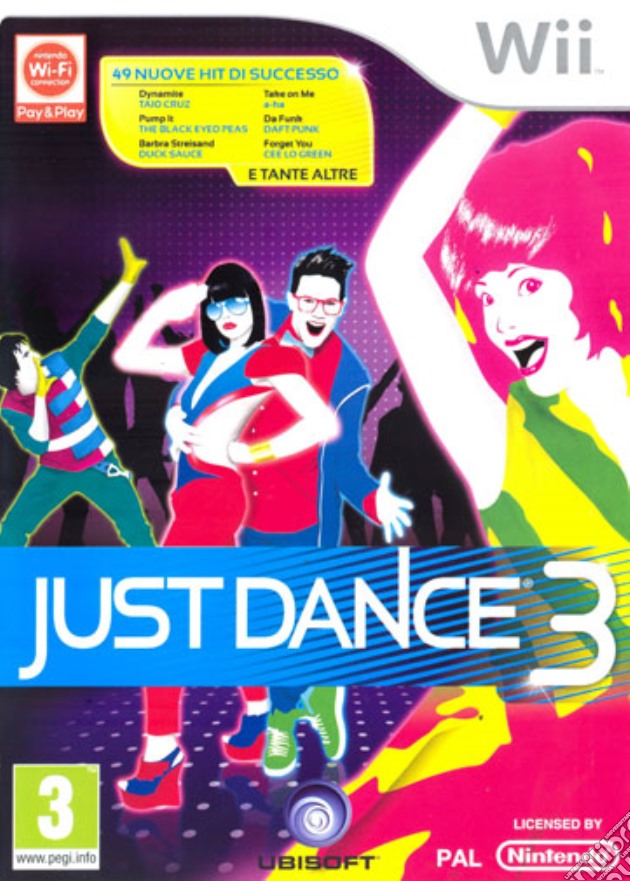Just Dance 3 videogame di WII