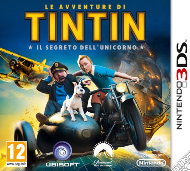 Le Avventure Di Tin Tin videogame di 3DS