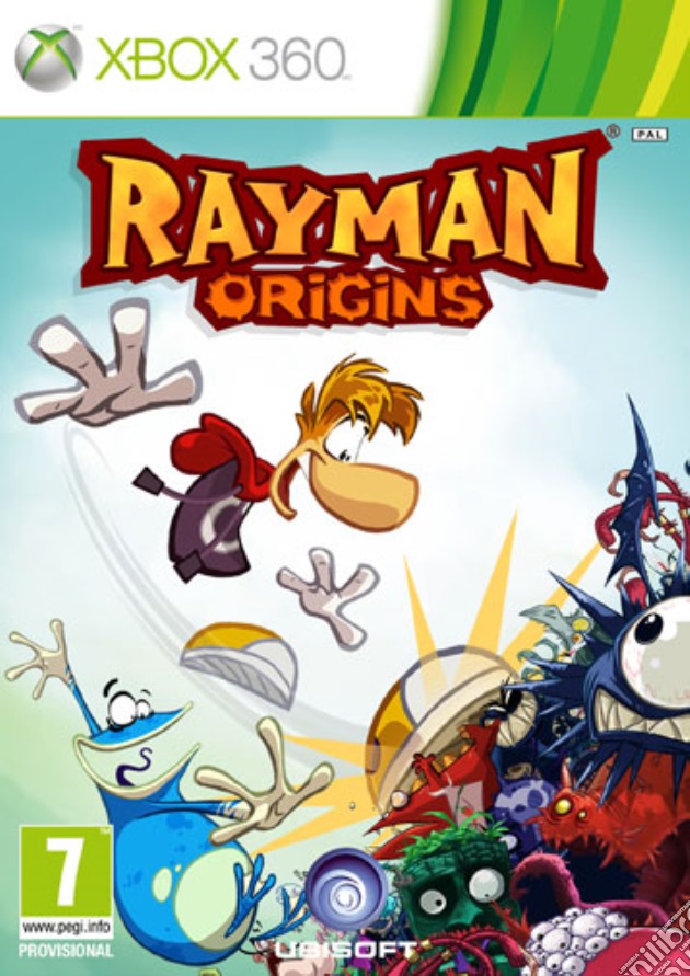 Rayman Origins videogame di X360