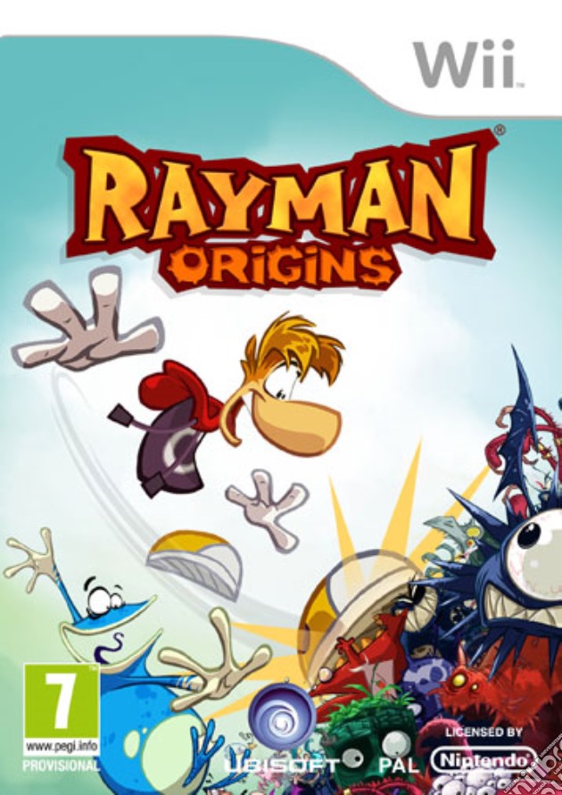 Rayman Origins videogame di WII