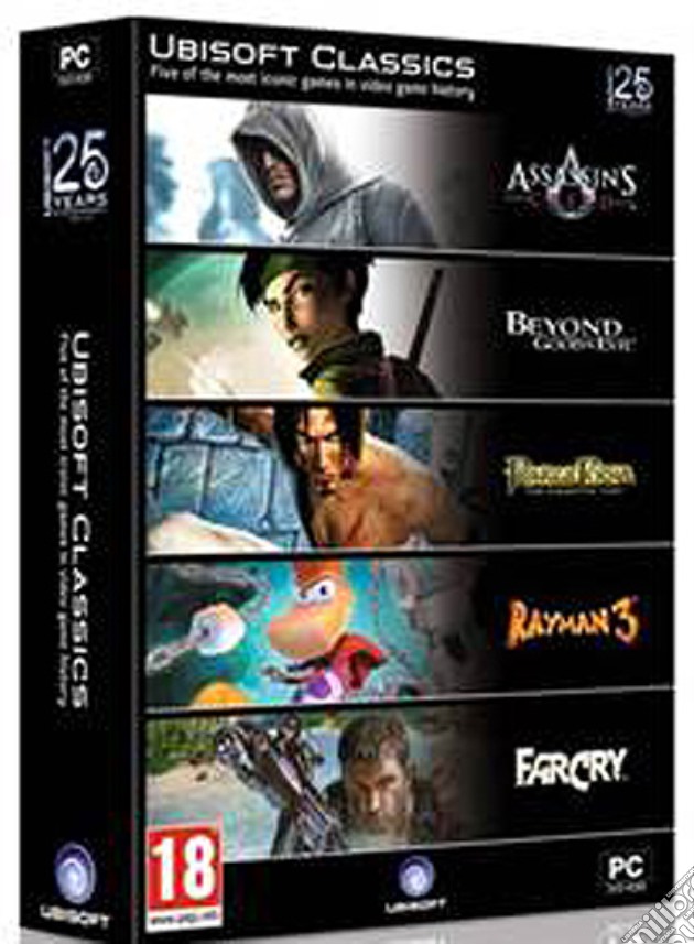 Compil Ubisoft Classics 25th Anniv. videogame di PC