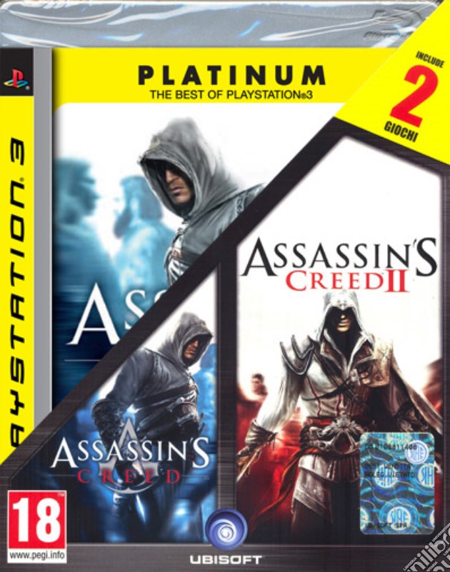 Compil Assassin's 1 + Assassin's 2 videogame di PS3