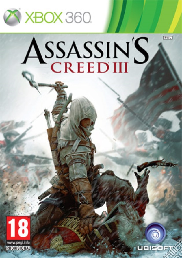 Assassin's Creed III videogame di X360