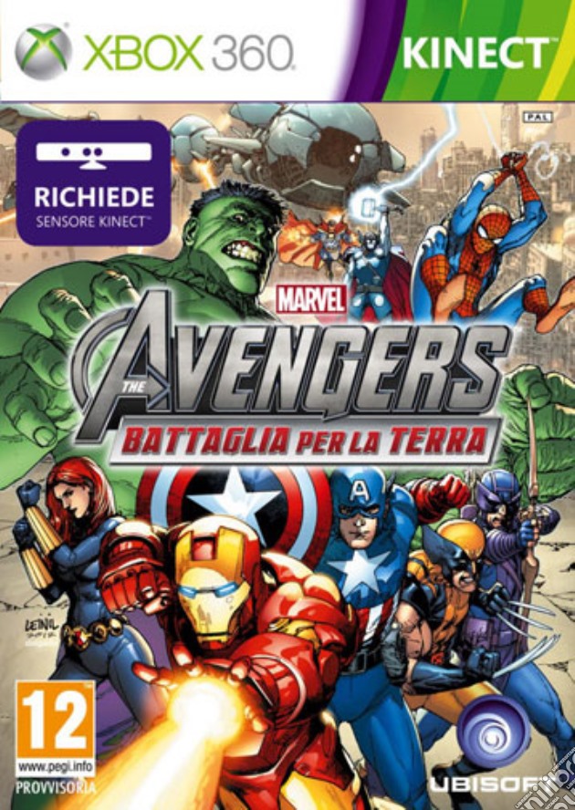 Marvel Avengers Battaglia per la Terra videogame di X360