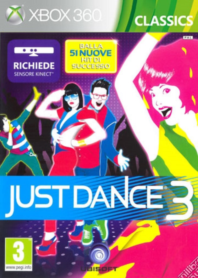 Just Dance 3 Classics 1 videogame di X360