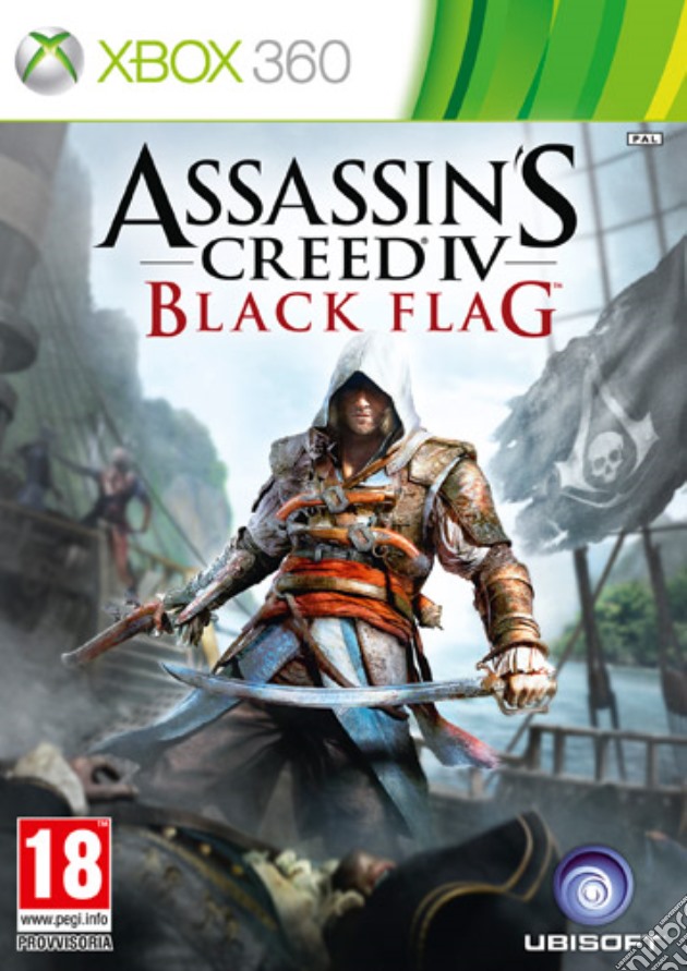 Assassin's Creed 4 Black Flag videogame di X360