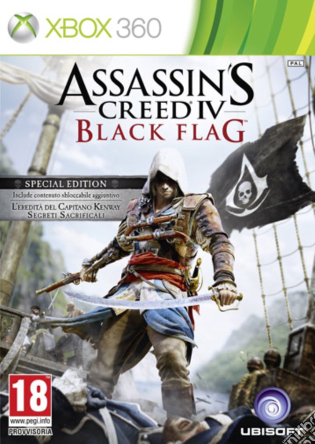 Assassin's Creed 4 Black Flag Special Ed videogame di X360