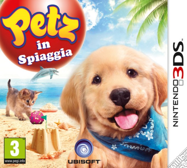Petz in Spiaggia videogame di 3DS