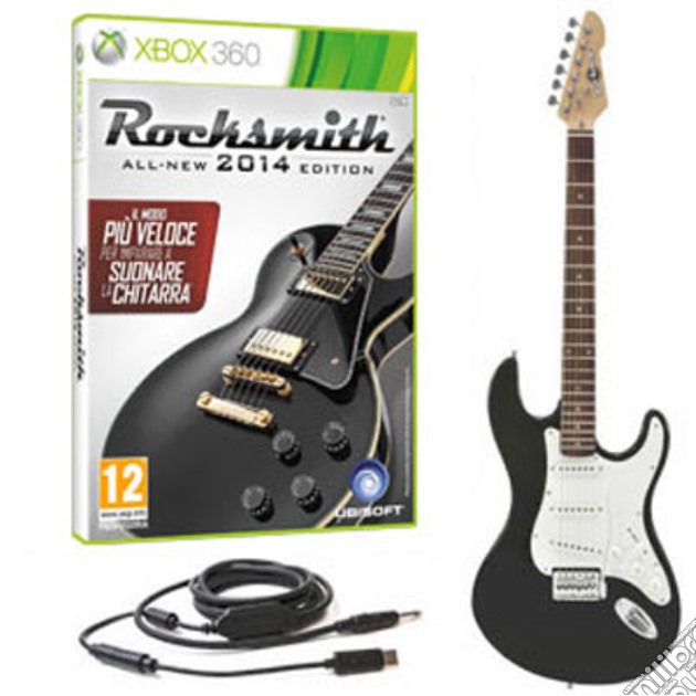 Rocksmith 2 bundle chitarra Ephiphone videogame di X360