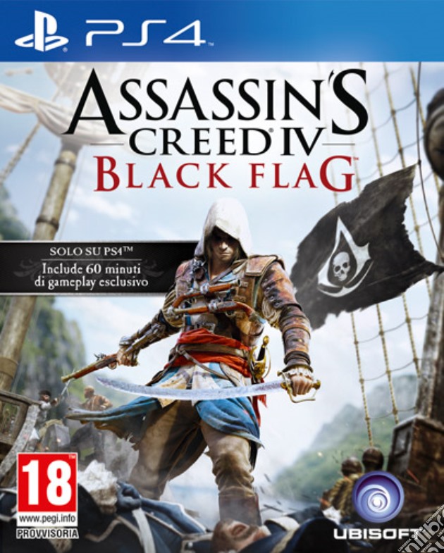 Assassin's Creed 4 Black Flag Bonus Ed. videogame di PS4