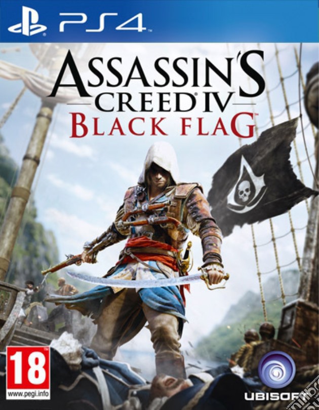 Assassin's Creed 4 Black Flag videogame di PS4