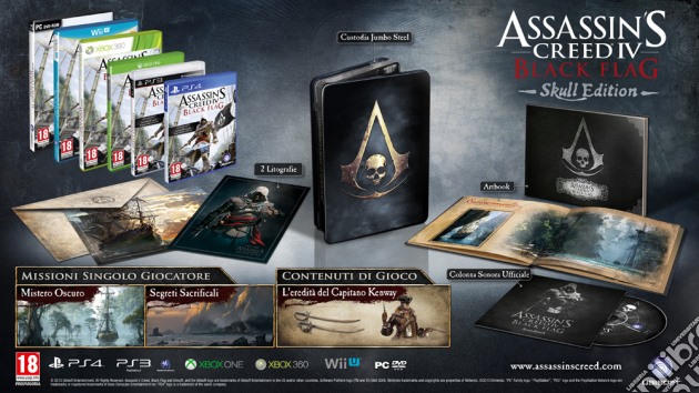 Assassin's Creed 4 Black Flag Coll. Ed. videogame di XONE