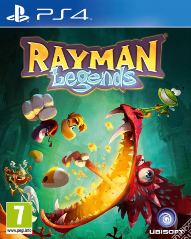 Rayman Legends videogame di PS4